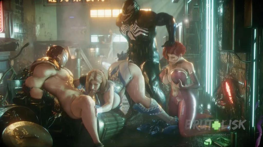 [Brutalisk Entertainment] Scene：Hot Ride Marvel (Emma Frost)