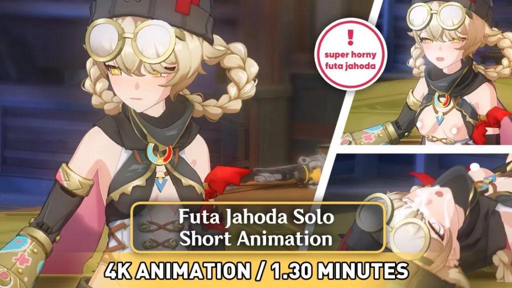 [PastaPaprika] Futa Jahoda Solo SHORT ANIMATION (4K)